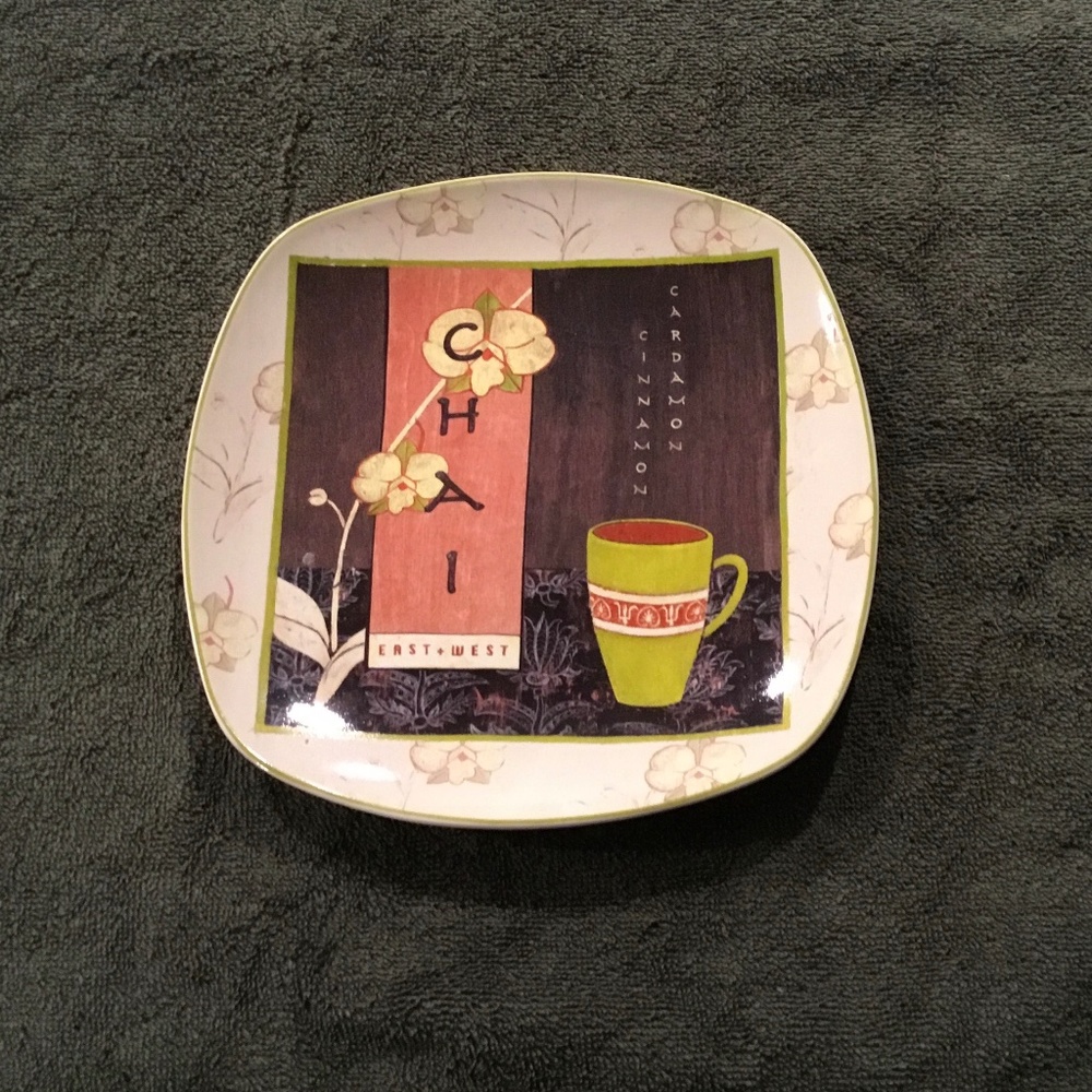 Sakura Tea House Plate - Chai